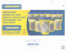 Tablet Screenshot of abracon.co.za